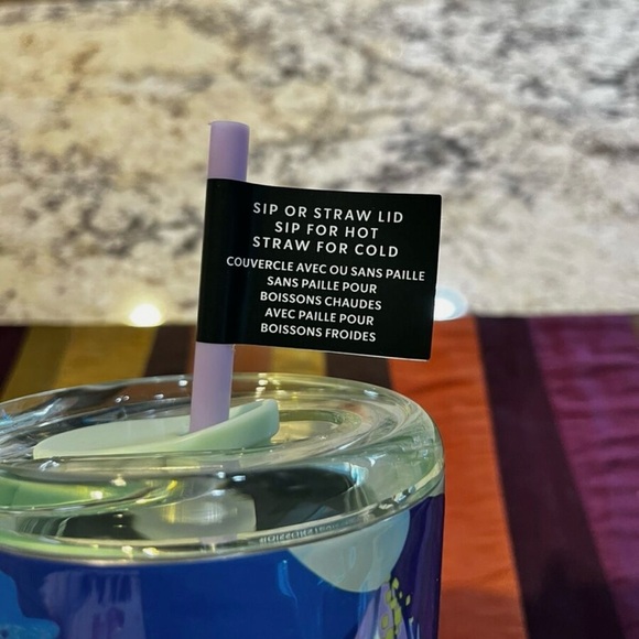 Starbucks Colorful Canna Lily Butterfly Stainless Steel Tumbler - Picture 4 of 4